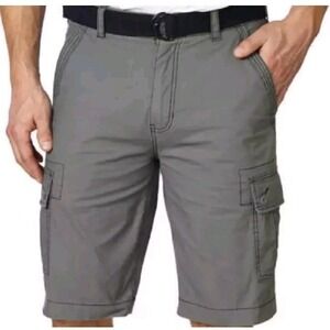 Wearfirst Now Mens 685 Legacy Belted Cargo Shorts Size 42 Slate Gray Outdoor NWT